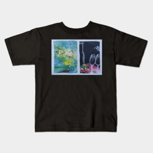 hand drawn painting Kids T-Shirt